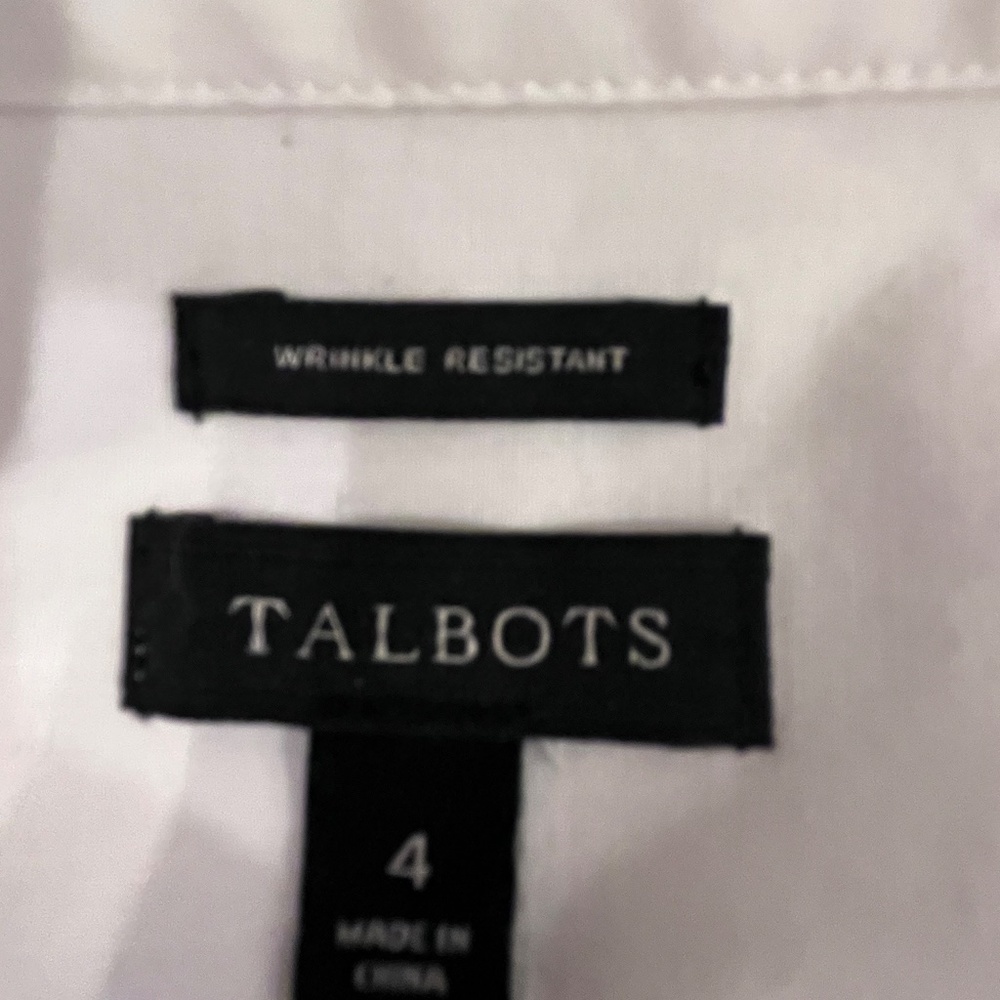Talbots Wrinkle Resistent Fitted Blouse - image 3